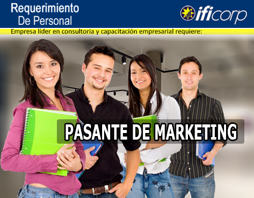 PASANTE DE MARKETING